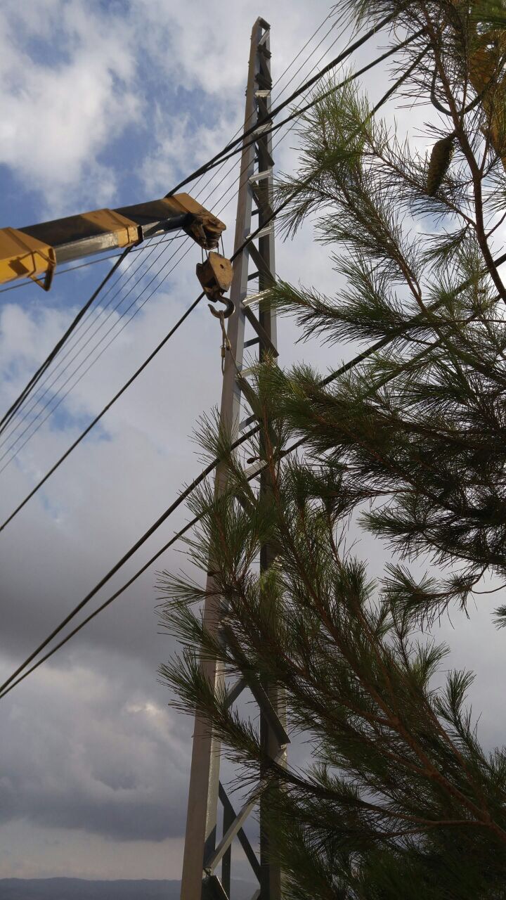Network works in roadway